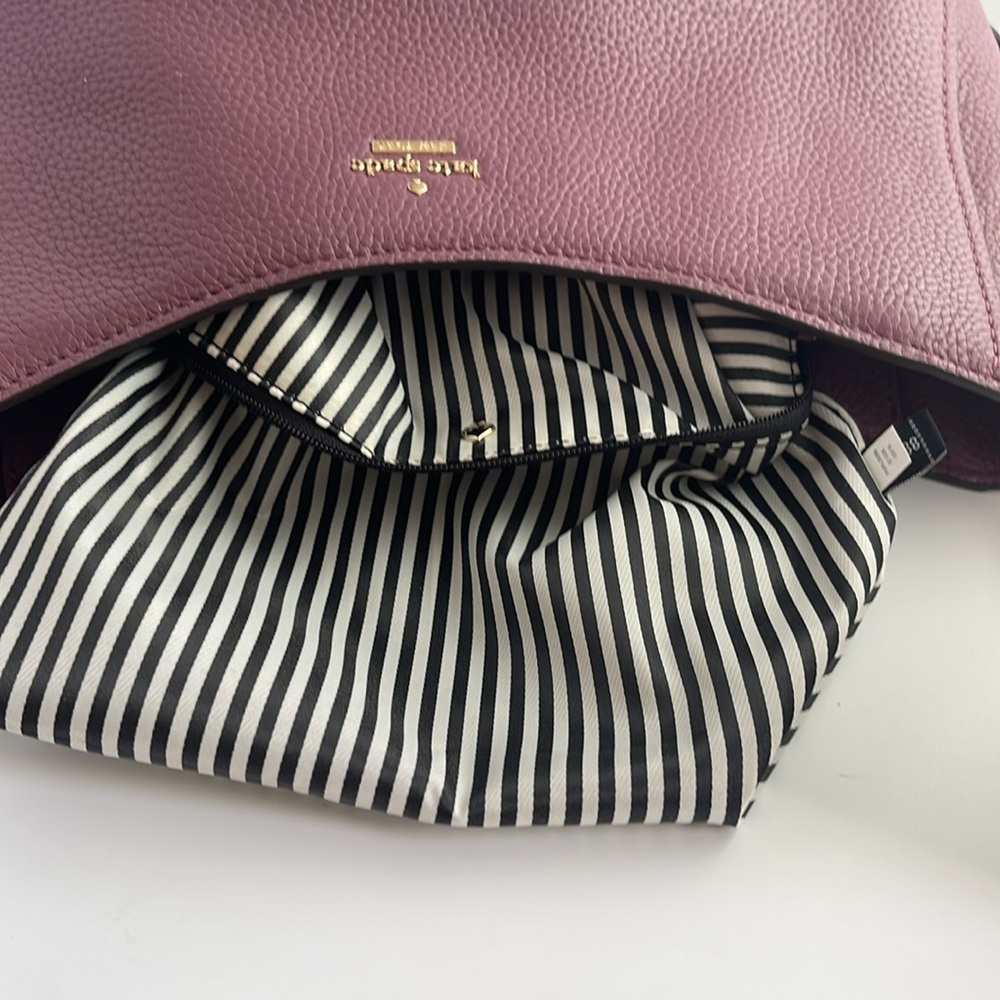 Kate Spade Oakwood Street Pebbled Leather Hobo Crossbody Bag - Picture 16 of 16
